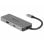 Base para portátil DeLock 87743 USB-C HDMI SD Lector 87 W PD Metal Gris