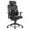 Chaise de bureau Alpha Gamer Aurora Ergonomique Mesh Tech support 3D Noir