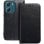 Funda per cellulare Cool Flip Cover Libro Protezione 360° Nero leggera per Motorola Moto G06/G06 Power