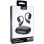Auriculares Cool Moon sem fios Bluetooth com Cancelamento de Ruído e microfone cinzento escuro