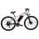 Bicicleta eléctrica PVY M29 motor 250 W 48 V 17,5 Ah rueda 29" frenos disco blanco