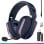 Auriculares ONiVERSE Polaris Gaming wireless e com cabo Bluetooth USB-C Microfone Azul