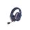 Auriculares ONiVERSE Polaris Gaming wireless e com cabo Bluetooth USB-C Microfone Azul