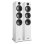 Altavoces Fenton Torre Cableados 500W blancos Bass Reflex 3 vías