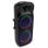 Altavoces Fenton Karaoke Bluetooth 1400W portátiles con LED y dos micrófonos