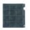 Filtre odeurs AEG MCFE01ST charbon actif 233x208 mm pour hottes