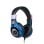 Auriculares BigBen V1 Fox com fio jack 3,5 mm Gaming microfone dobrável Azul