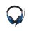 Auriculares BigBen V1 Fox com fio jack 3,5 mm Gaming microfone dobrável Azul
