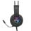 Casque Marvo HG8935 filaire USB Gaming microphone rétractable rétroéclairé Noir