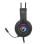 Casque Marvo HG8935 filaire USB Gaming microphone rétractable rétroéclairé Noir