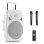Altavoces Vonyx Karaoke inalámbricos Bluetooth 1000 W con mando y micrófonos