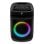 Altavoces Fenton Party Speaker Bluetooth 60W com microfone, luz LED, IPX4