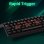 Clavier REKT Shogun 68 magnétique compact AZERTY FR avec RGB et Gateron Jade