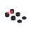 Grip para Joystick BIGBEN Nacon PS5Thumbgrip Preto/Vermelho Silicones x6