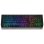 Tastiera The G-Lab Keyz Tungsten membrana wireless AZERTY retroilluminata RGB