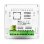 Amplificador Empotrable Power Dynamics PowerlineB100B 4x25W RMS BT Táctil USB MicroSD Mando