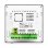 Amplificador Empotrable Power Dynamics Powerline B100W 4x25W RMS BT Táctil USB/microSD Blanco