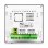 Amplificador Estéreo Power Dynamics Powerline B50W 25W RMS BT Empotrable Pantalla LCD Mando