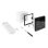 Amplificador Empotrable Power Dynamics PL-A100B 40W RMS BT 5.0 USB Pantalla Táctil Mando