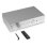Amplificador Estéreo Audizio AD200 200W RMS Bluetooth 5.0 Control Graves y Agudos Plata