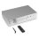 Amplificador Estéreo Audizio AD220 200W RMS Bluetooth 5.0 Control Graves y Agudos Plata