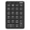 Teclado numérico Port Designs 900802 Bluetooth recarregável compatível Windows e Mac