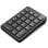Teclado numérico Port Designs 900802 Bluetooth recarregável compatível Windows e Mac