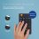 Teclado R-Go Tools Numpad Break membrana compacto inalámbrico Bluetooth con indicador LED