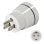 Adaptateur de prise Hama 00121994 1 prise Blanc compact