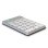 Teclado R-Go Tools Numpad Break Bluetooth ultrafino compacto branco com indicador de pausa