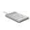 Clavier numérique R-Go Tools Numpad Break ergonomique USB blanc compact LED