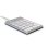 Teclado R-Go Tools Numpad Break compacto USB blanco con software de pausa