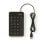 Teclado numérico NEDIS KBNM100BK USB compacto color negro para Windows