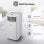 Mobile-Klimaanlage Hisense APC07KV 6.880 BTU Energieklasse A mit Fernbedienung