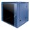Armadio Rack Phasak PA 3106 6U Blu Metallo da Parete 19"