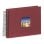 Album photo HAMA Fine Art Bordeaux 50 pages reliure spirale couverture personnalisable