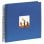 Álbum de Fotos Hama Fine Art Azul 50 Folhas Espiral Capa Personalizável