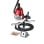 Aspirateur avec Sac Amica Viento VI2031 900W HEPA 13 2,5L Rouge Acier