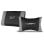 Silla Drift DR35 Diseño Exclusivo Gaming Negra y Gris respaldo reclinable cojines lumbar y cervical