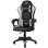 Silla Drift DR35 Diseño Exclusivo Gaming Negra/Blanca respaldo reclinable cojines lumbar y cervical