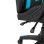 Silla Drift DR35 Diseño Exclusivo Gaming Negra/Azul respaldo reclinable cojines lumbar y cervical
