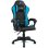 Silla Drift DR35 Diseño Exclusivo Gaming Negra/Azul respaldo reclinable cojines lumbar y cervical