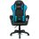 Silla Drift DR35 Diseño Exclusivo Gaming Negra/Azul respaldo reclinable cojines lumbar y cervical