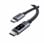 Cabo Ugreen UG35512 USB-C para USB-C 100W Trançado 2m Preto