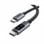 Cabo Ugreen UG35512 USB-C para USB-C 100W Trançado 2m Preto