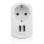 Cargador de pared Ewent EW1211 15,5W 2 puertos USB Carga inteligente Blanco
