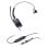 Auriculares Yealink UH46 Mono avec câble USB-C/A pour bureau et centres d’appels avec microphone antibruit noir