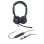 Auriculaires Yealink UH44 Dual UC avec fil USB-C/A pour bureau avec microphone antibruit noirs