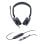 Auriculaires Yealink UH44 Dual UC avec fil USB-C/A pour bureau avec microphone antibruit noirs