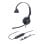 Auriculaires Yealink UH44 Mono Teams filaires USB-C/USB-A pour bureau avec micro, noir